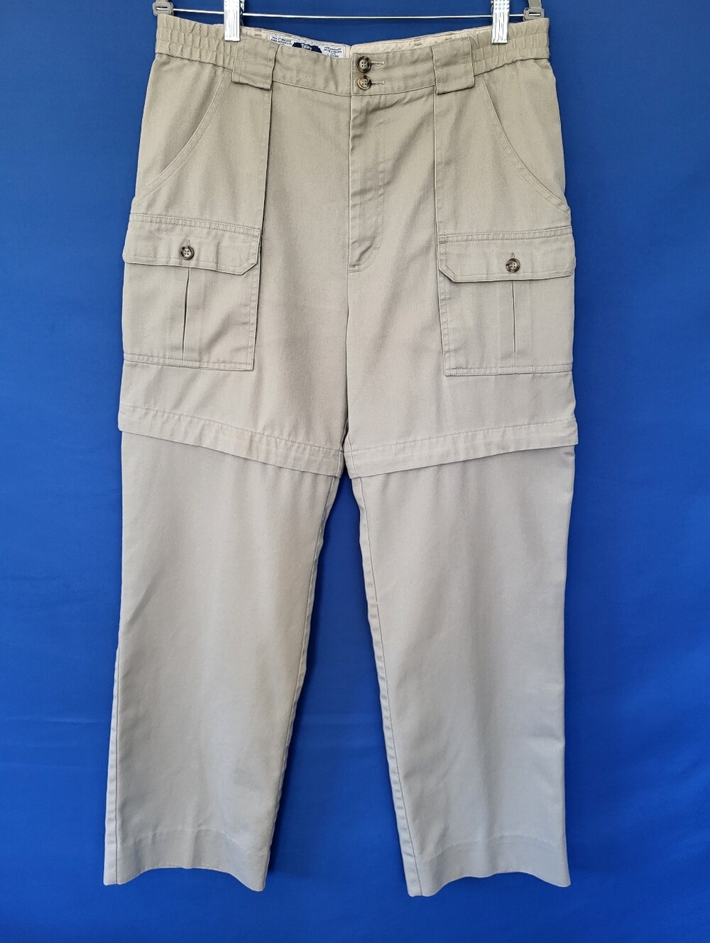 Vintage Tilley Endurables Hiking Safari Cotton Blend 35 Convertible Shorts
